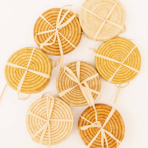 Handmade Woven Coasters 