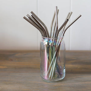 Stainless Steel Bent Metal Straw