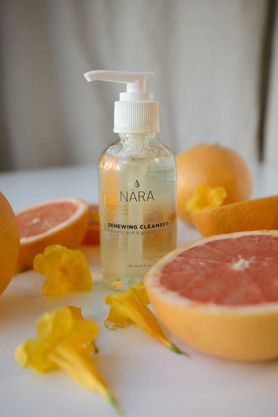 Renewing Cleanser with grapefruit