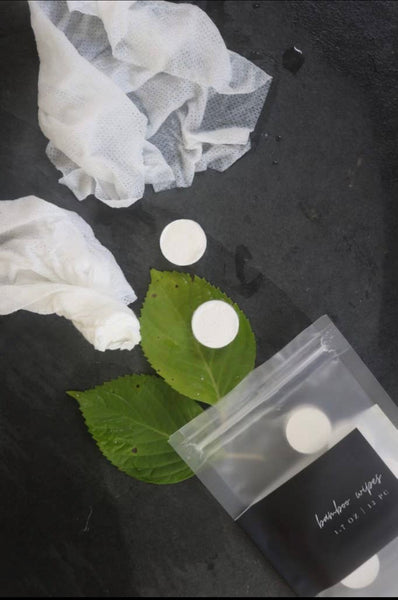 Bamboo Wipe Tablets (Water Activated)